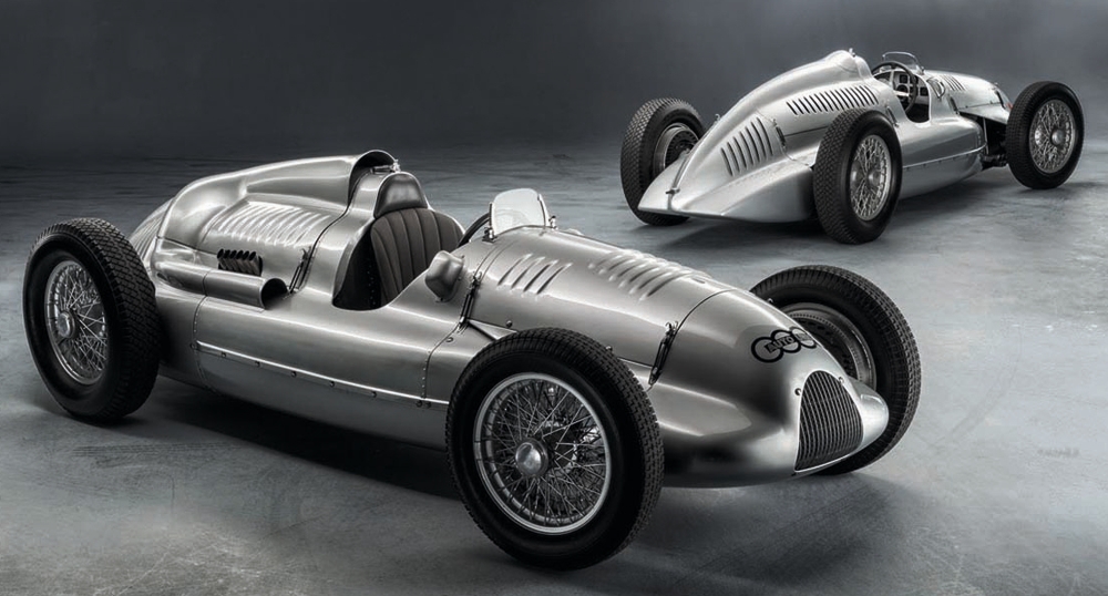 Nice Images Collection: Auto Union Silver Arrow Type A Desktop Wallpapers