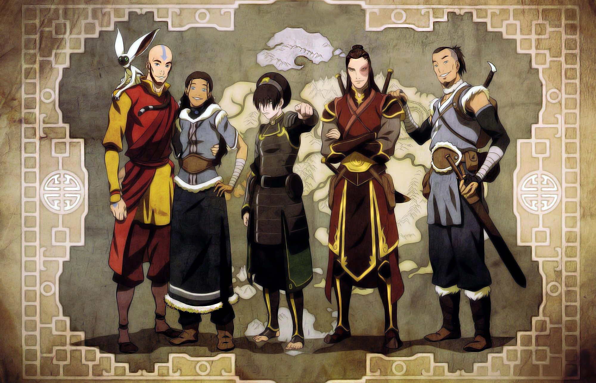 Nice Images Collection: Avatar: The Last Airbender Desktop Wallpapers