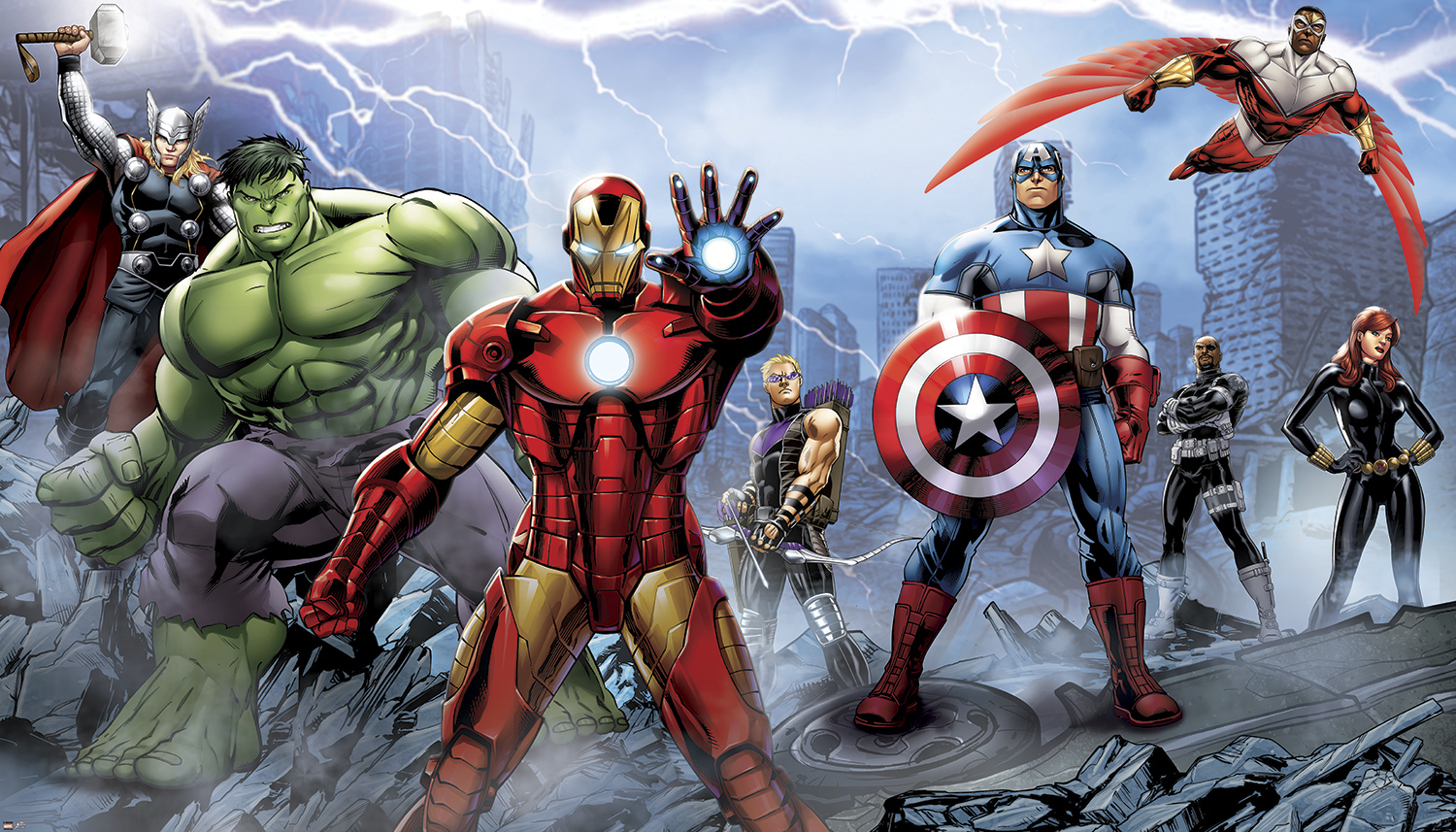 HD Quality Wallpaper | Collection: Comics, 1500x857 Avengers Assemble