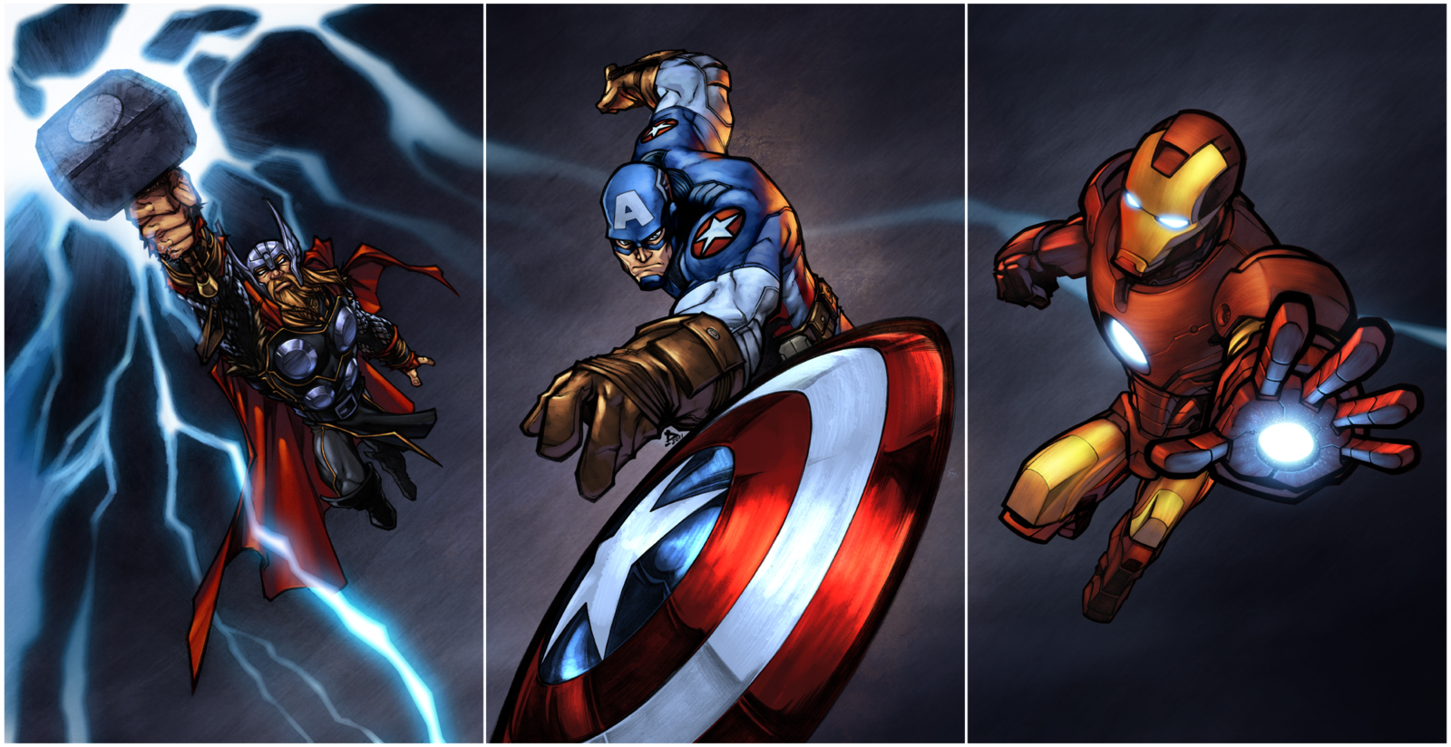 HD Quality Wallpaper | Collection: Comics, 1600x824 Avengers Assemble
