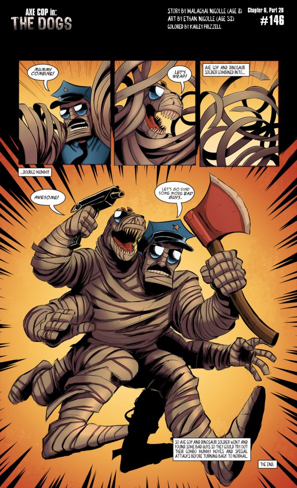 Images of Axe Cop | 600x986
