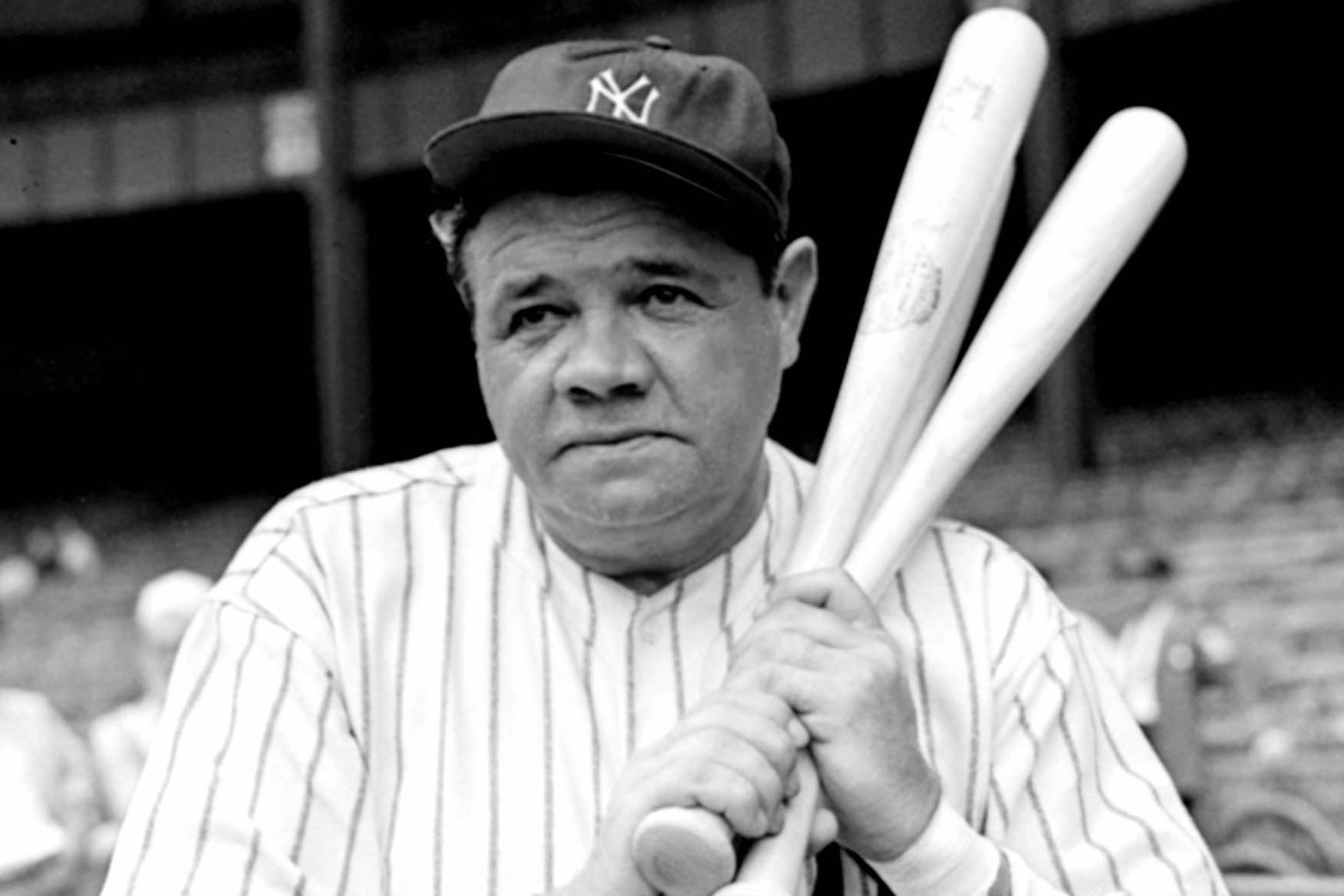 HD Quality Wallpaper | Collection: Sports, 1752x1168 Babe Ruth