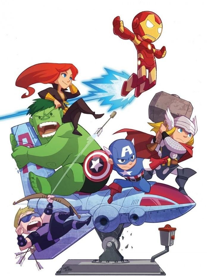 HD Quality Wallpaper | Collection: Comics, 700x937 Baby Avengers