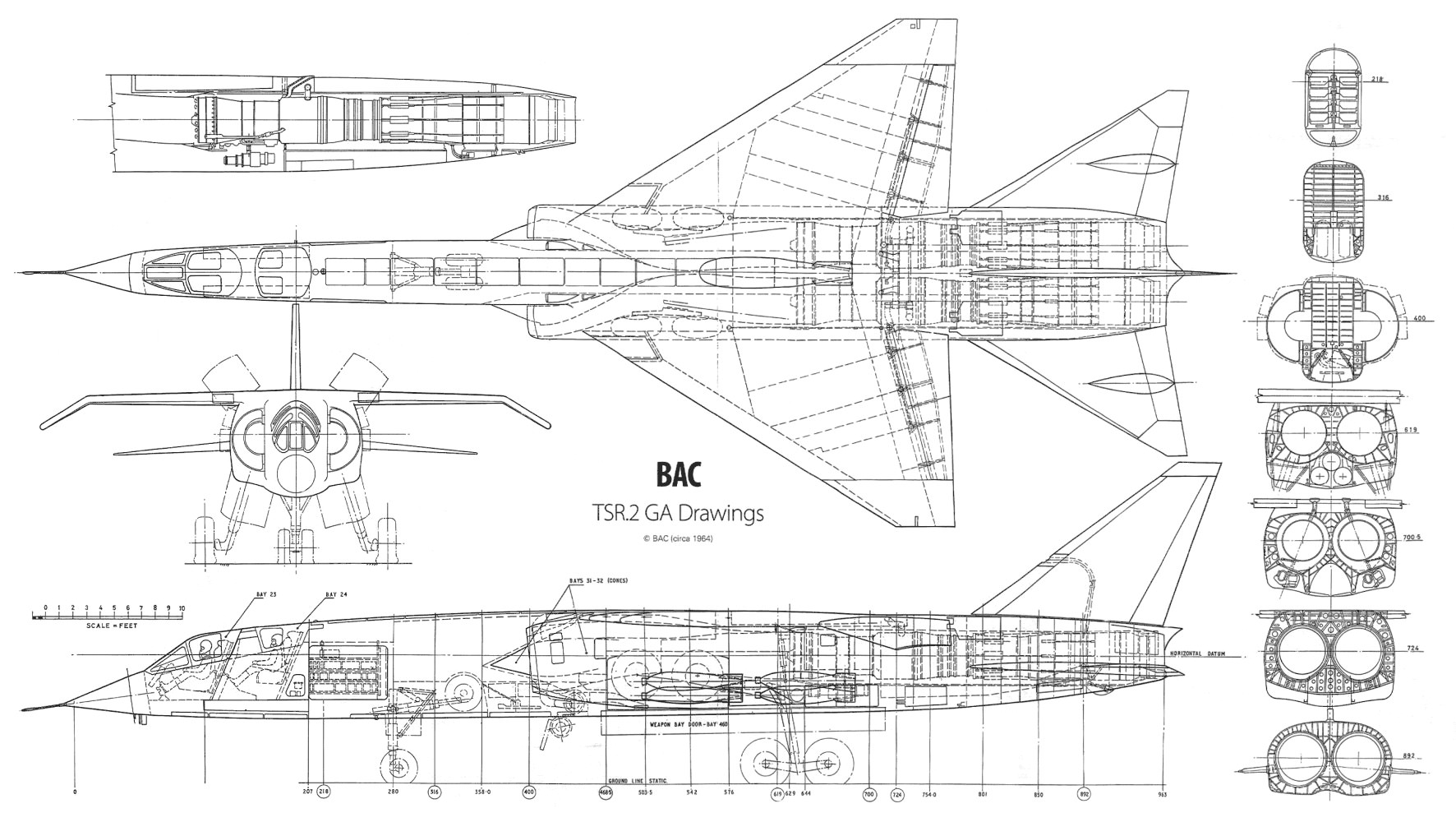 BAC TSR-2 Pics, Military Collection