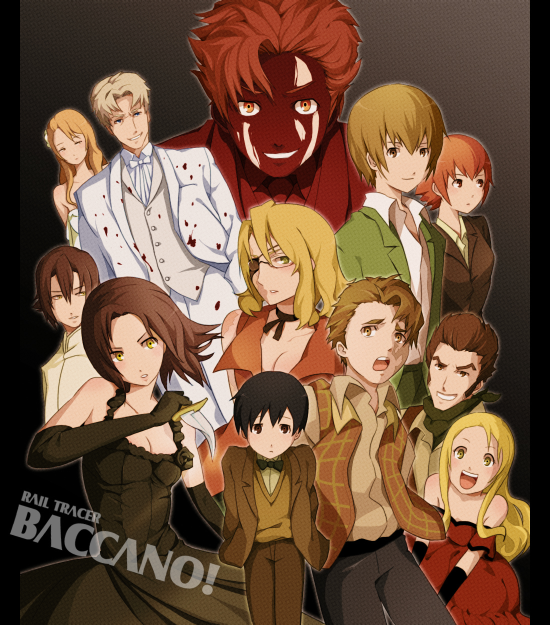 YAA Baccano Art Effect Anime Poster8 18inchx12inch Photographic Paper   Pop Art posters in India  Buy art film design movie music nature and  educational paintingswallpapers at Flipkartcom