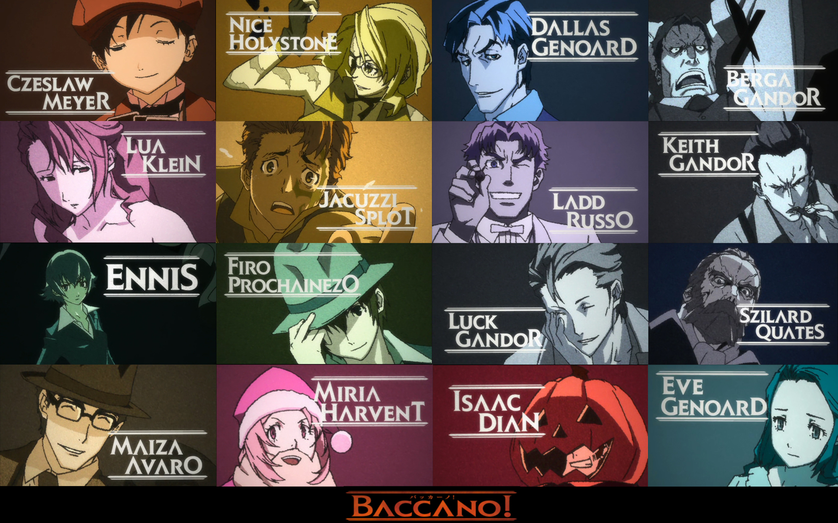 Nice wallpapers Baccano! 1680x1050px