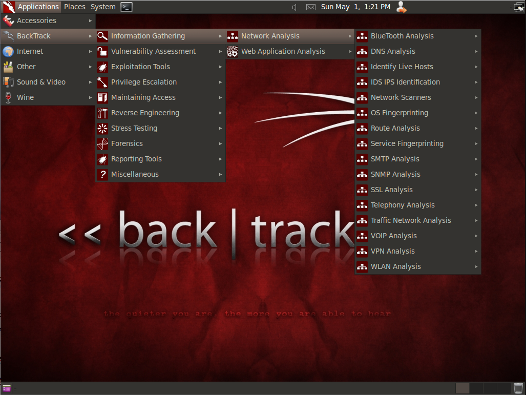 Nice Images Collection: Backtrack Desktop Wallpapers