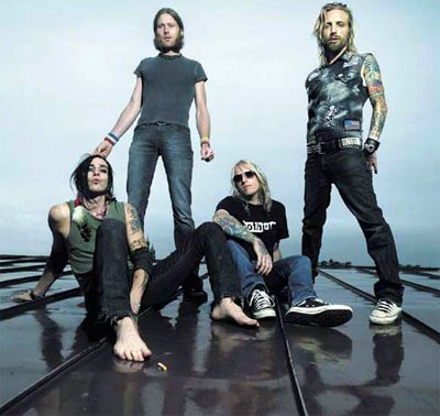 Nice wallpapers Backyard Babies 400x378px