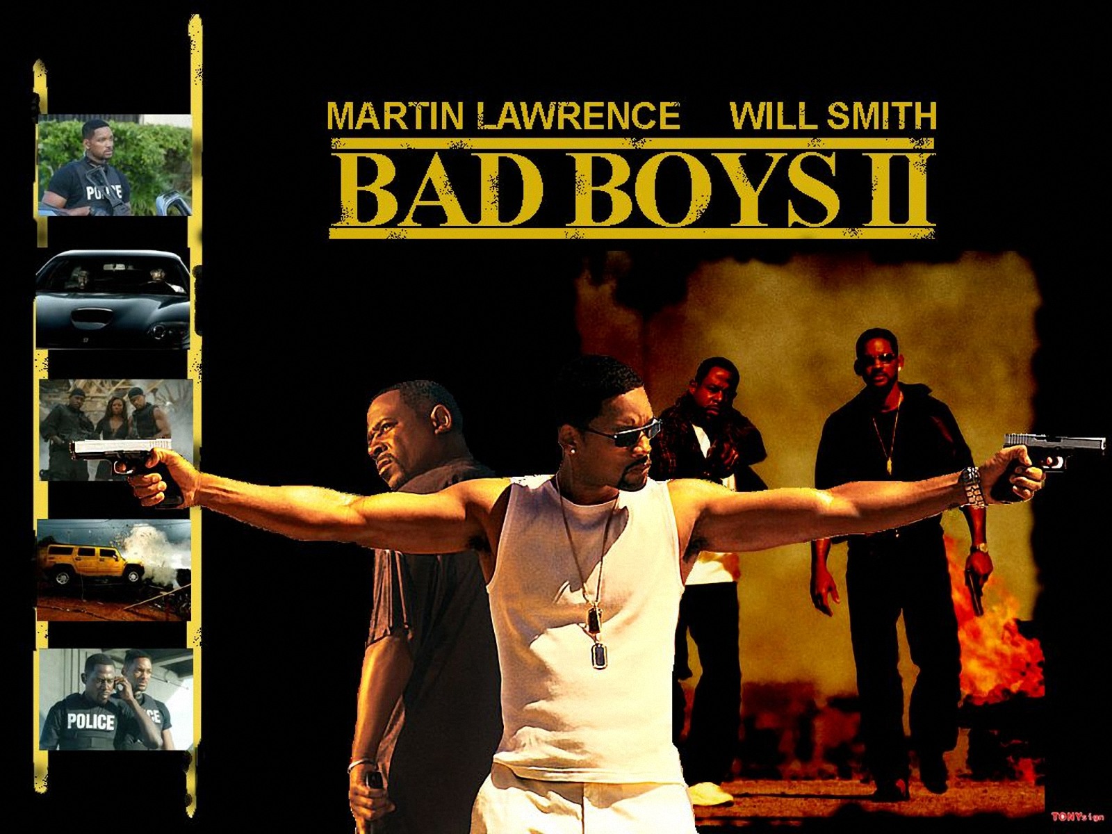 Bad Boys II Backgrounds, Compatible - PC, Mobile, Gadgets| 1600x1200 px