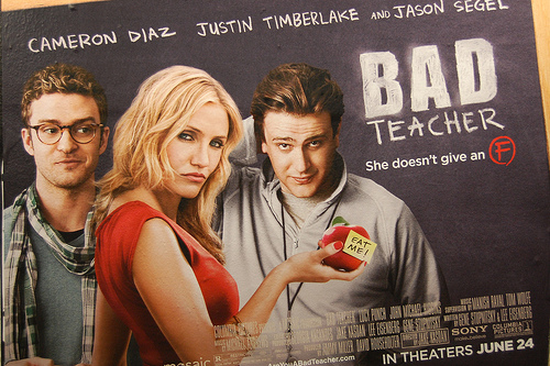 bad teacher poster blurb