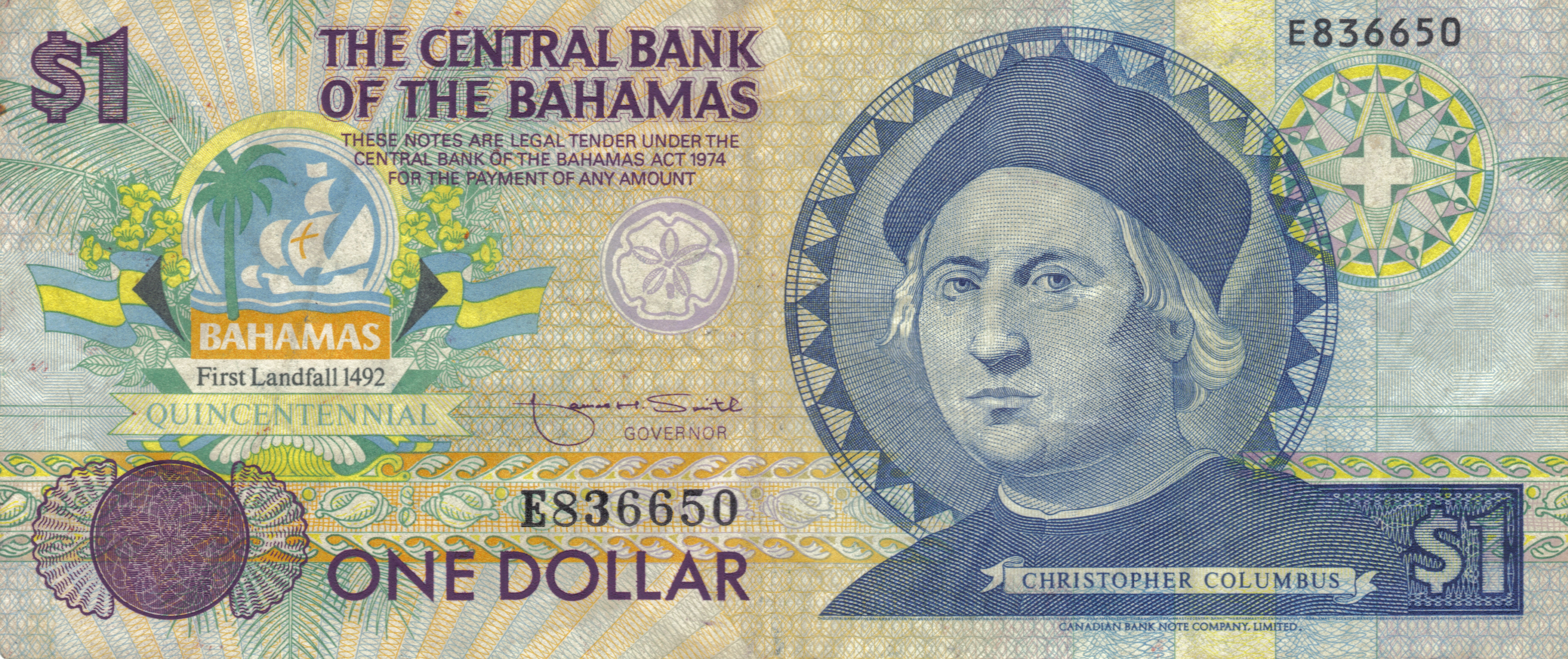 Bahamian Dollar #20