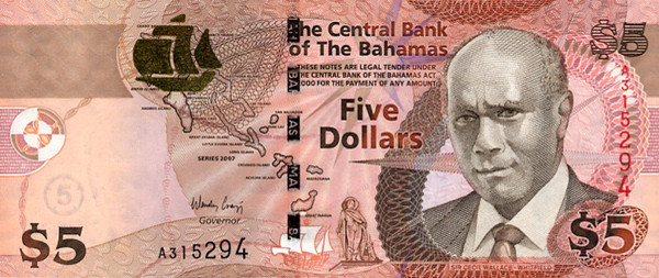 Bahamian Dollar #7