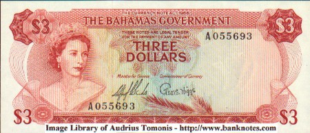 Bahamian Dollar #18
