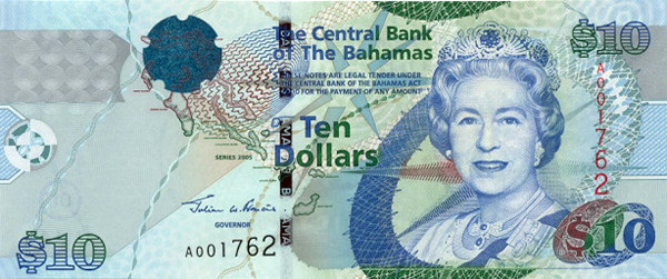 Bahamian Dollar #10
