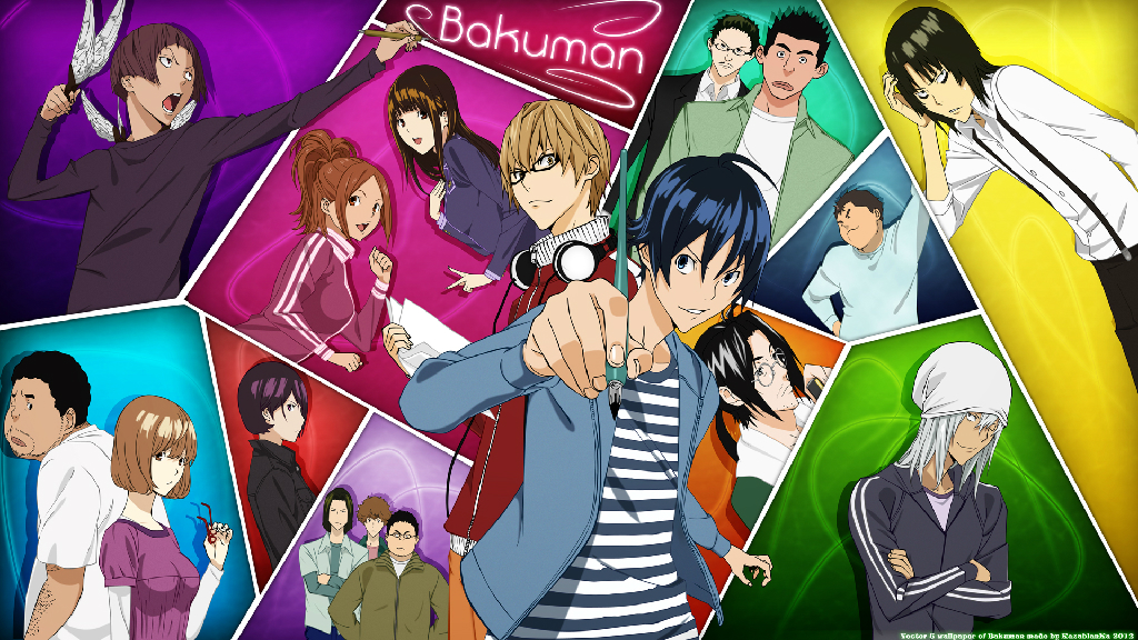 HD Quality Wallpaper | Collection: Anime, 1024x576 Bakuman