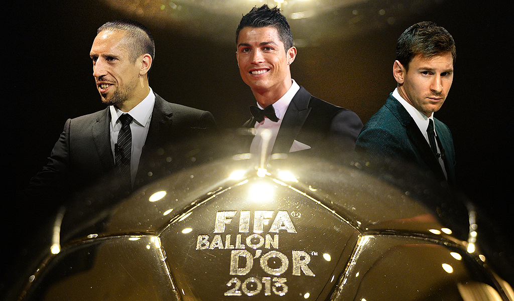 HD Quality Wallpaper | Collection: Sports, 1024x600 Ballon D'Or 2014