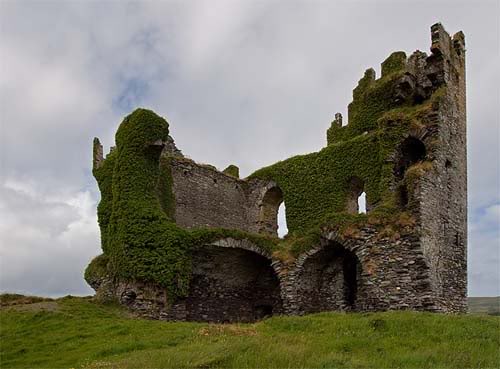 HD Quality Wallpaper | Collection: Man Made, 500x369 Ballycarbery Castle