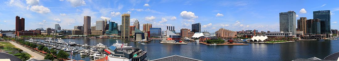 HD Quality Wallpaper | Collection: Man Made, 1100x199 Baltimore