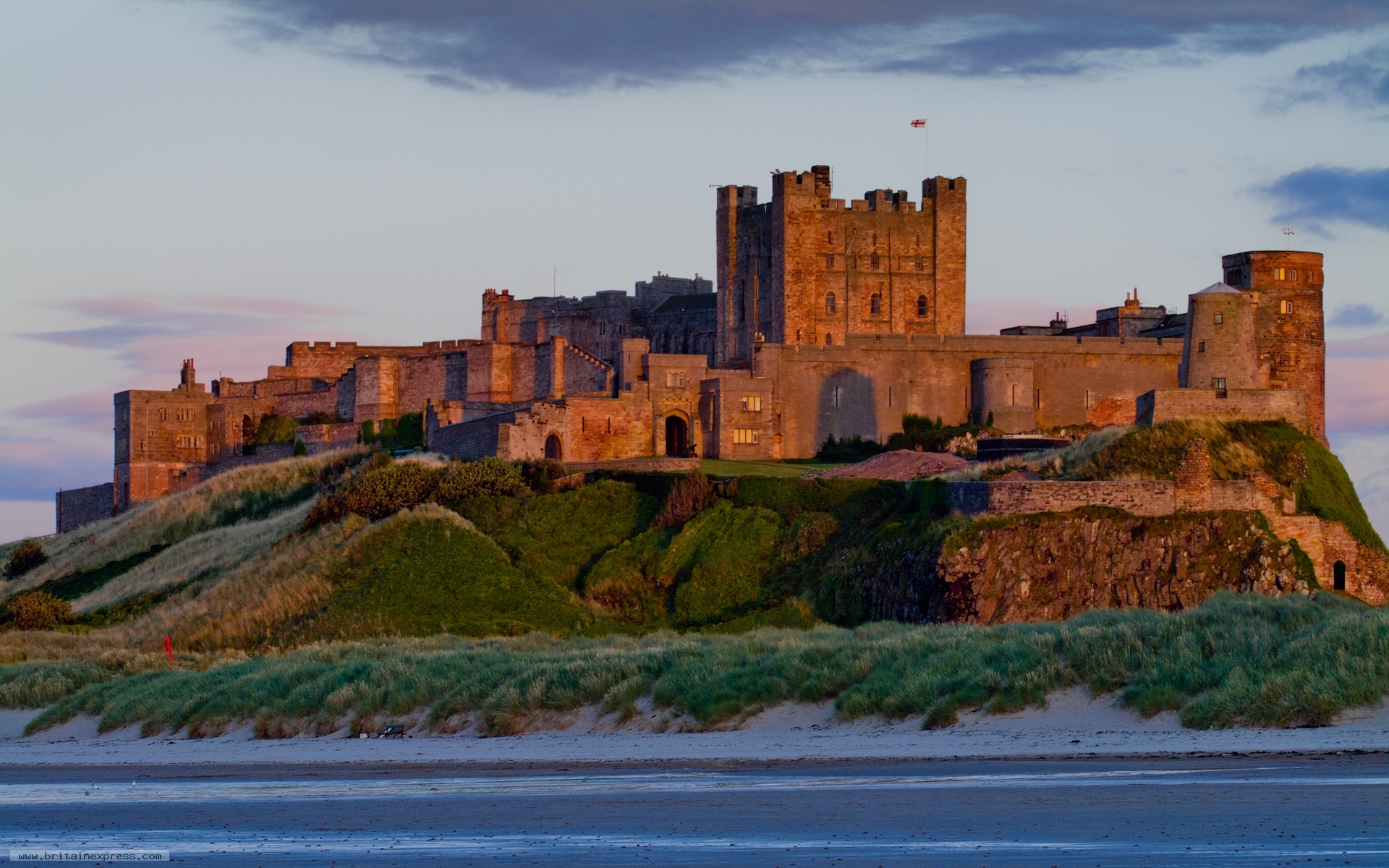 Nice wallpapers Bamburgh Castle 1920x1200px