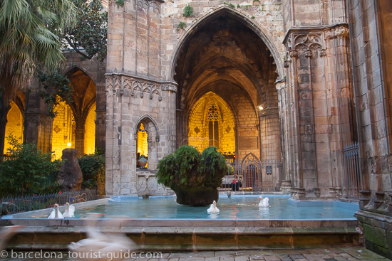 Nice Images Collection: Barcelona Cathedral Desktop Wallpapers