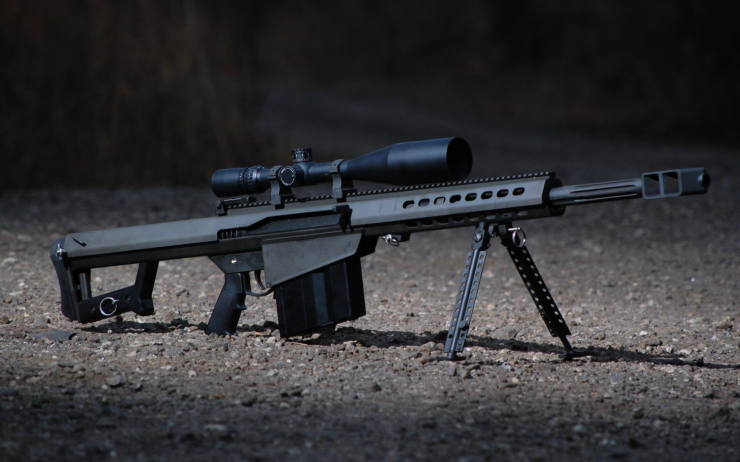 High Resolution Wallpaper | Barrett M82 Sniper Rifle 2560x1600 px