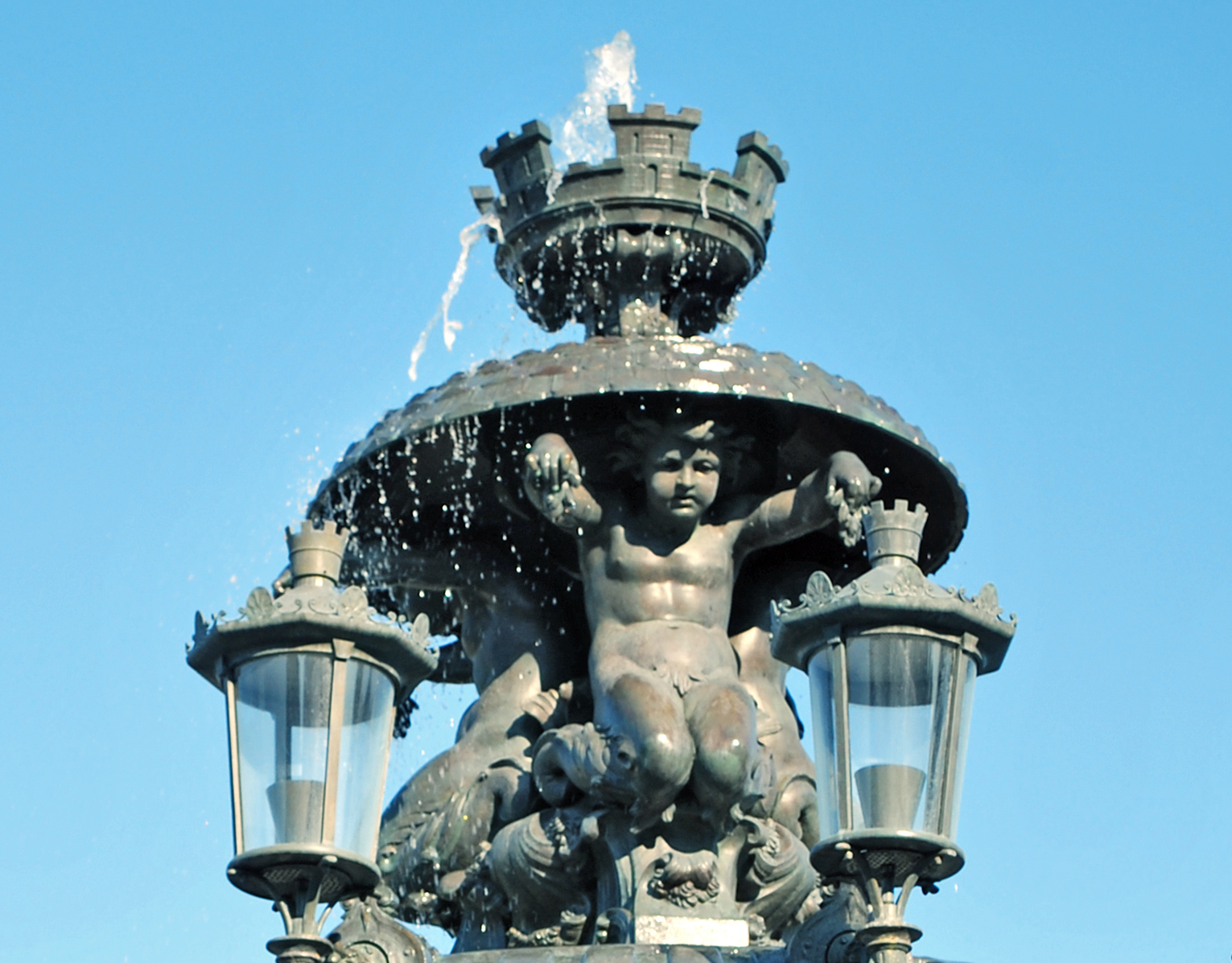 HD Quality Wallpaper | Collection: Man Made, 1531x1197 Bartholdi Fountain