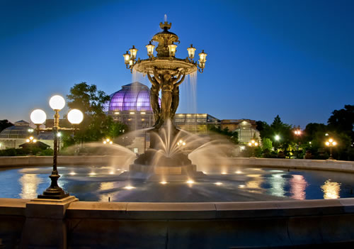 Nice Images Collection: Bartholdi Fountain Desktop Wallpapers