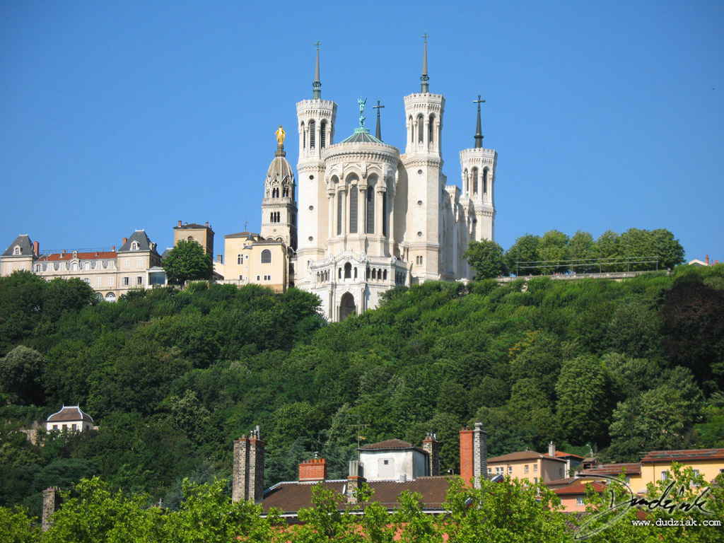 Basilica Of Notre-Dame De Fourvière High Quality Background on Wallpapers Vista