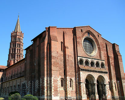 Basilica Of St. Sernin, Toulouse HD wallpapers, Desktop wallpaper - most viewed