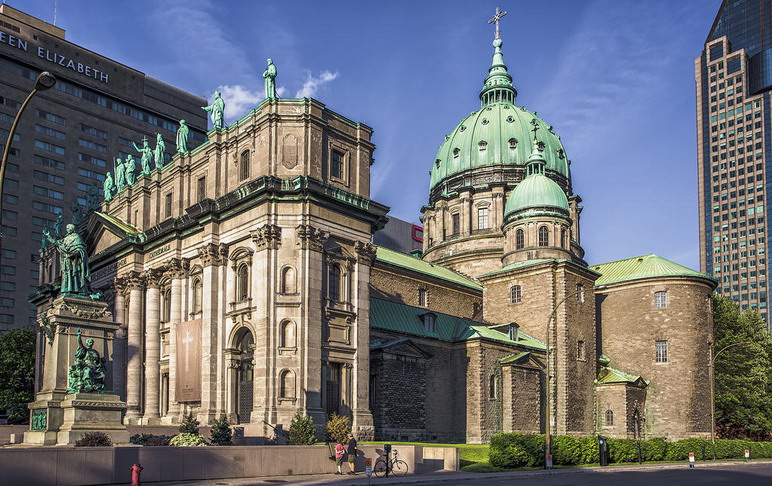 Basilique-Cathedrale Marie-Reine Du Monde In Montreal Backgrounds on Wallpapers Vista