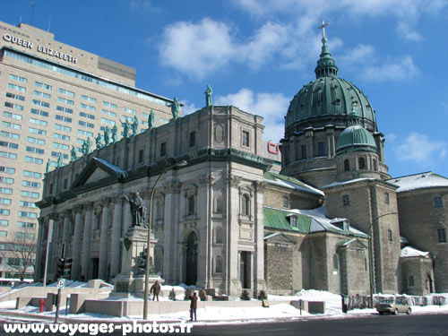 500x375 > Basilique-Cathedrale Marie-Reine Du Monde In Montreal Wallpapers