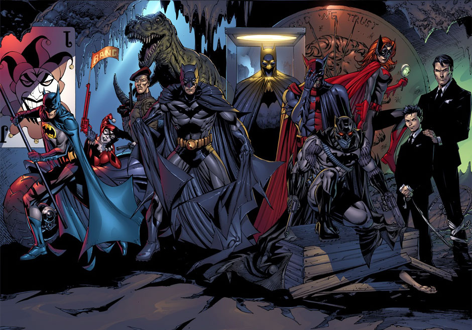 Batman: Battle For The Cowl Pics, Comics Collection