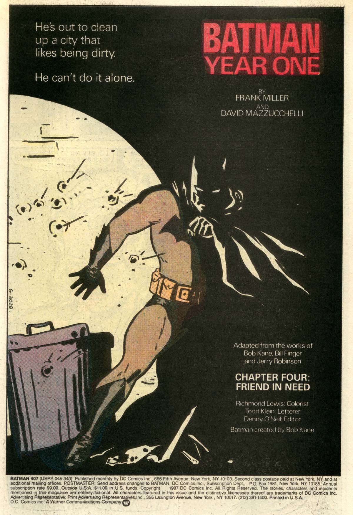 Batman: Year One Pics, Movie Collection