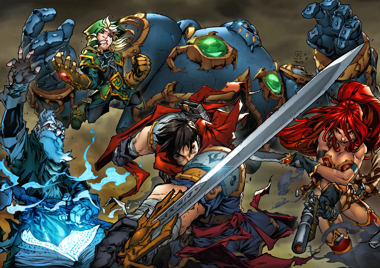 1275x900 > Battle Chasers Wallpapers