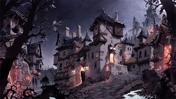 Battle Chasers Backgrounds, Compatible - PC, Mobile, Gadgets| 600x338 px