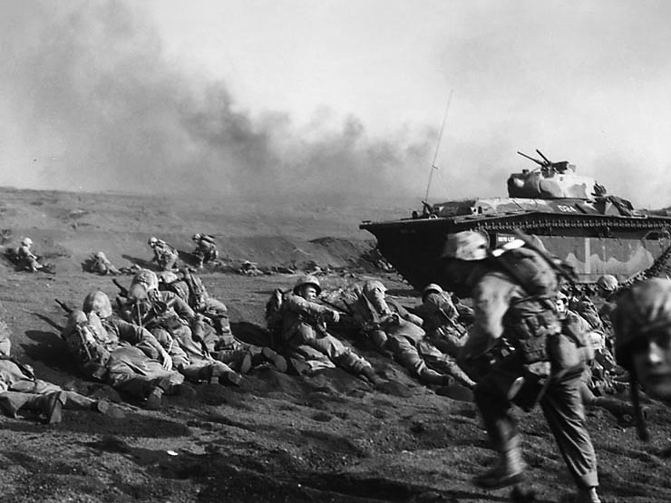 Battle Of Iwo Jima Backgrounds, Compatible - PC, Mobile, Gadgets| 740x555 px