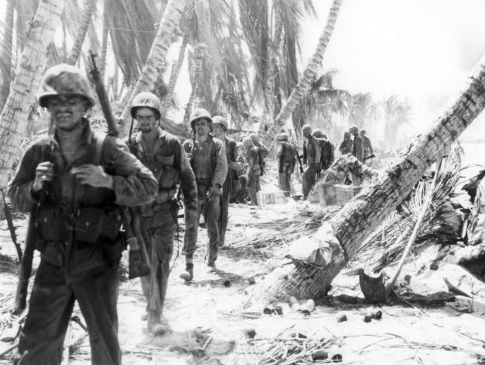 Nice Images Collection: Battle Of Tarawa Desktop Wallpapers