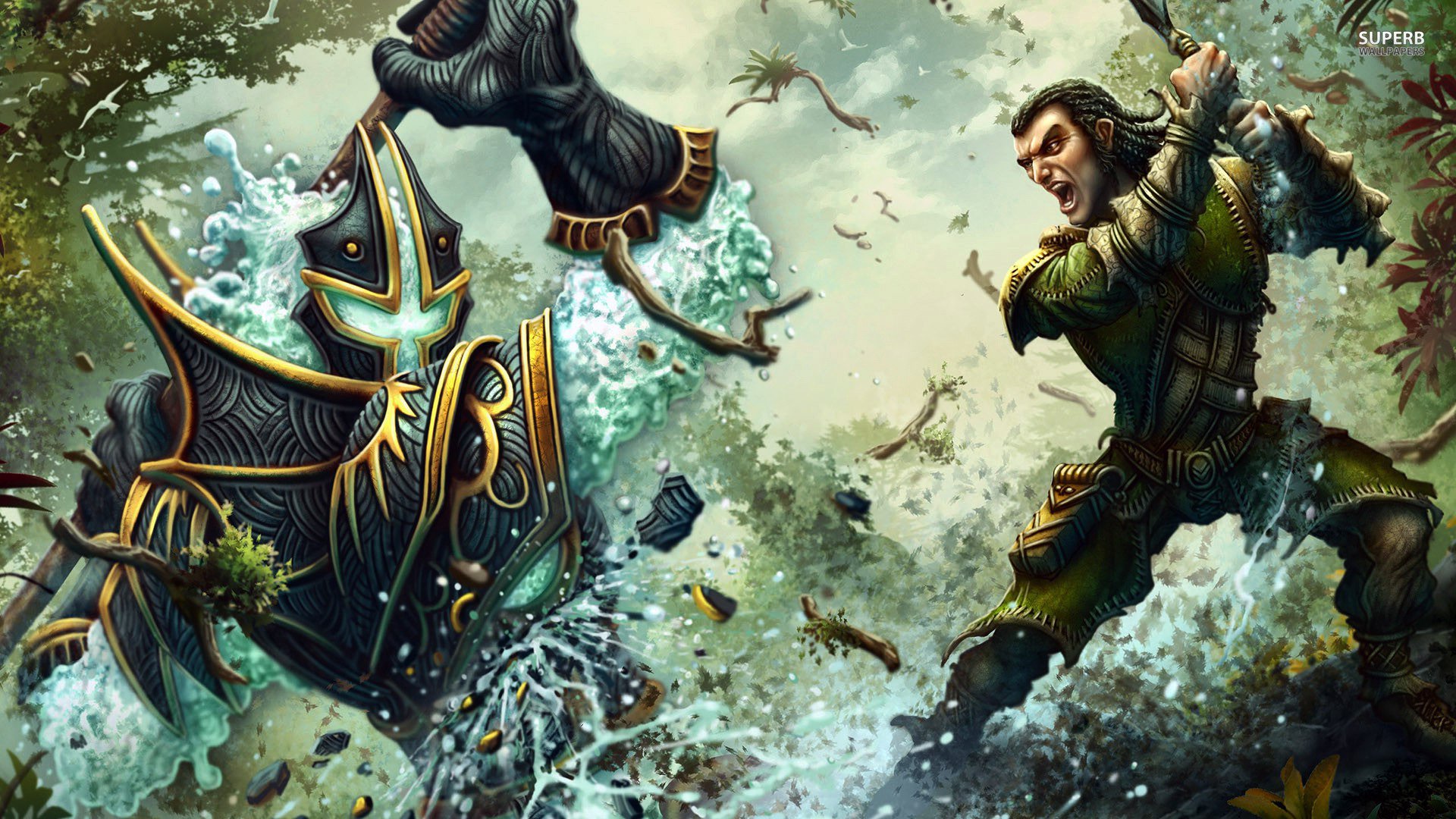 Battle Of The Warriors HD wallpapers, Desktop wallpaper - most viewed