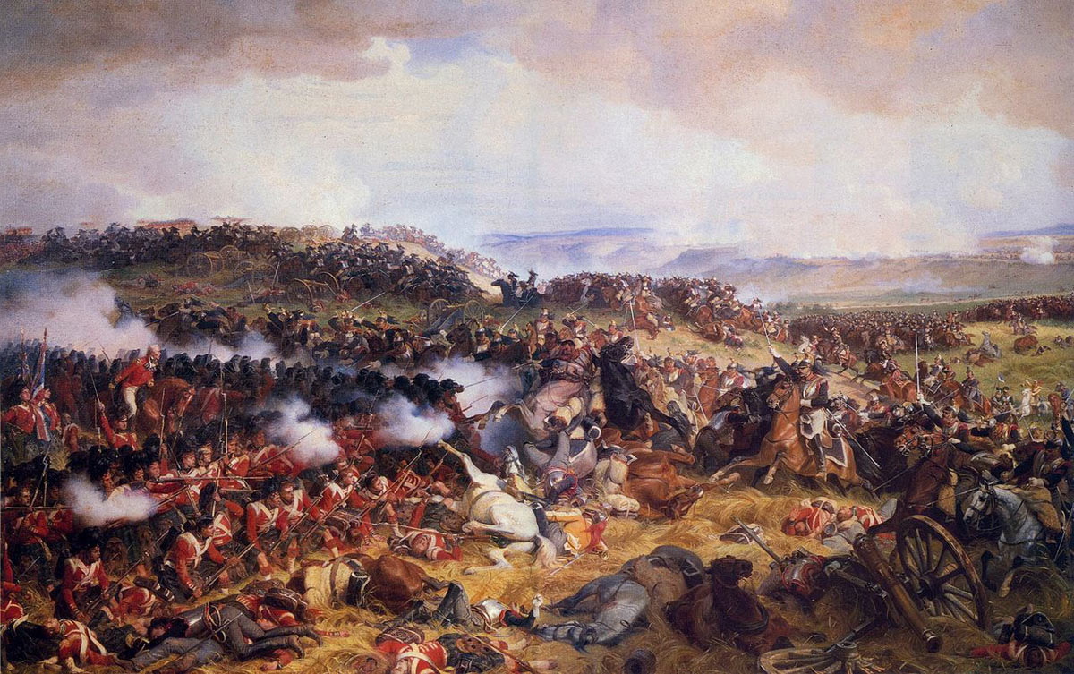 HD Quality Wallpaper | Collection: Military, 1200x753 Battle Of Waterloo