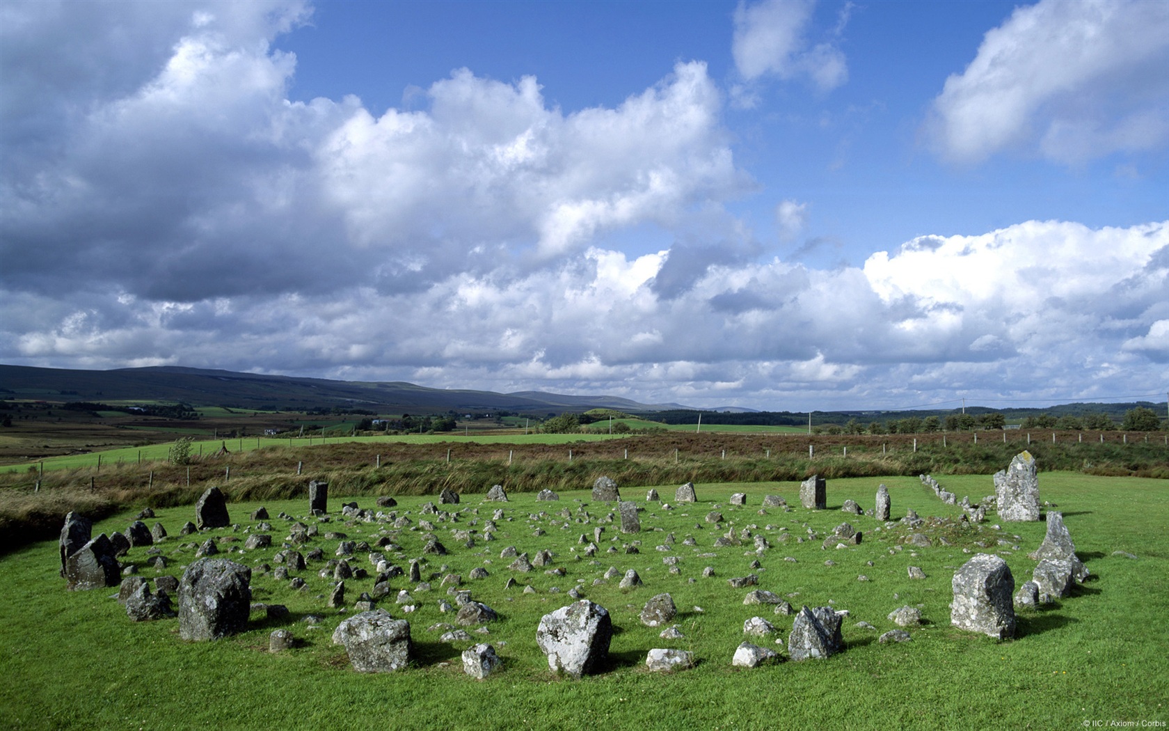 Nice Images Collection: Beaghmore Stone Circles Desktop Wallpapers
