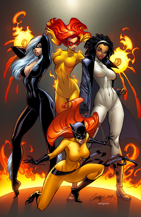 HD Quality Wallpaper | Collection: Comics, 586x900 Bee Vixens From Mars