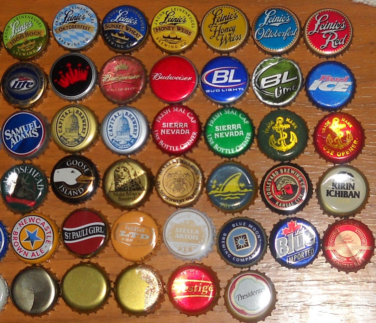 Images of Beer Bottle Caps | 1200x1030
