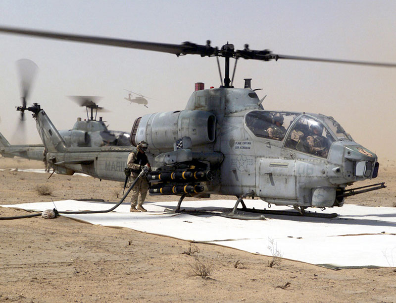 Nice Images Collection: Bell AH-1 SuperCobra Desktop Wallpapers