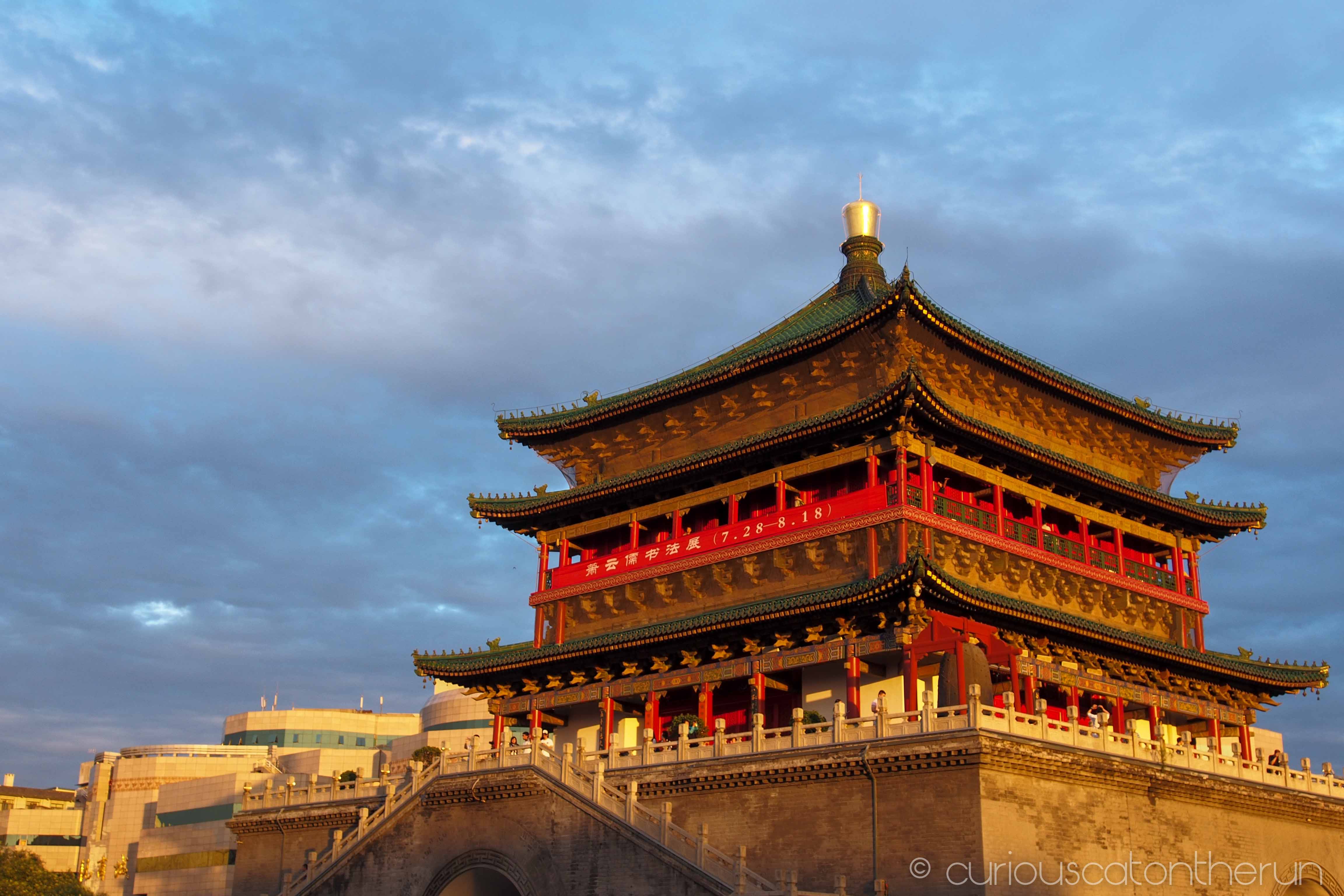 Bell Tower Of Xi'an Backgrounds, Compatible - PC, Mobile, Gadgets| 4608x3072 px