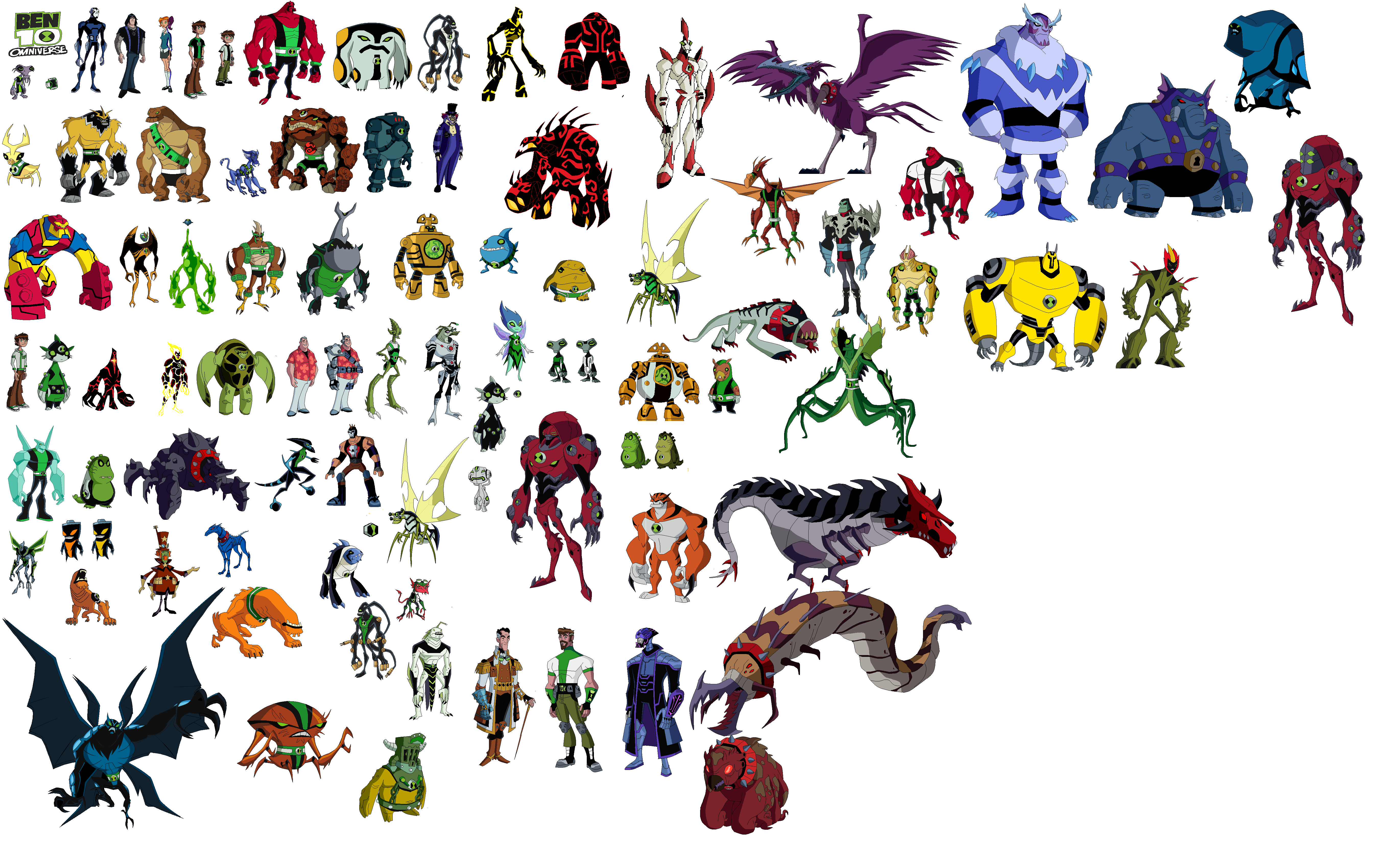 HD Quality Wallpaper | Collection: Video Game, 5440x3400 Ben 10: Omniverse