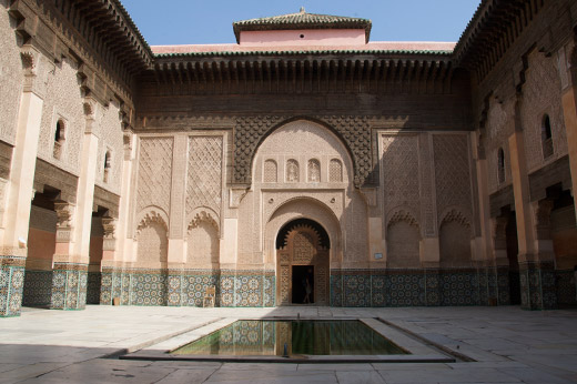 HD Quality Wallpaper | Collection: Man Made, 520x346 Ben Youssef Madrasa