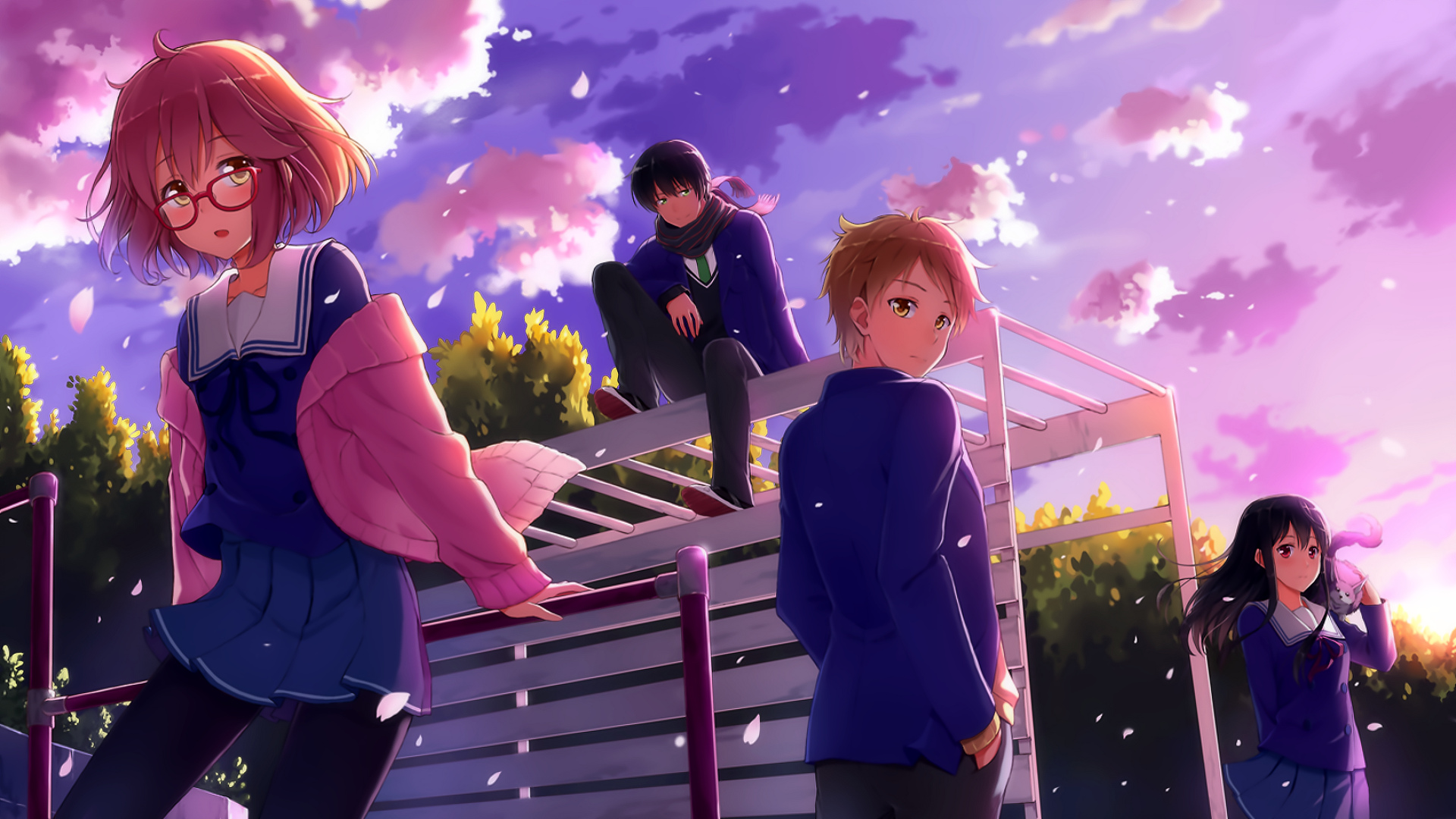 Nice Images Collection: Beyond The Boundary Desktop Wallpapers