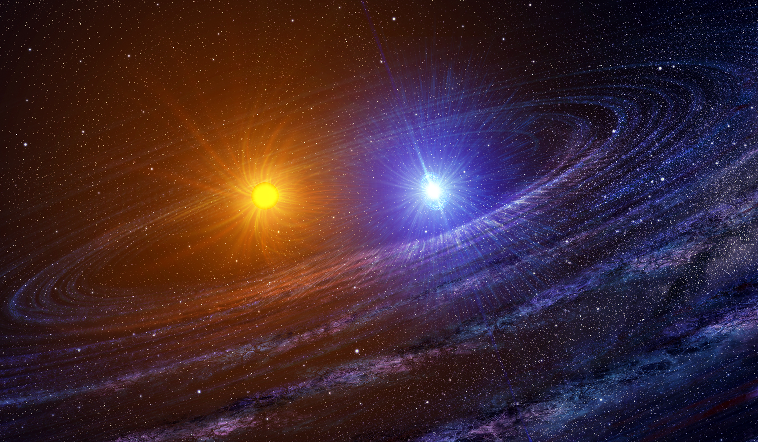 Images of Binary Star | 2500x1460