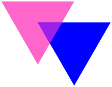Nice Images Collection: Bisexual Pride Flag Desktop Wallpapers