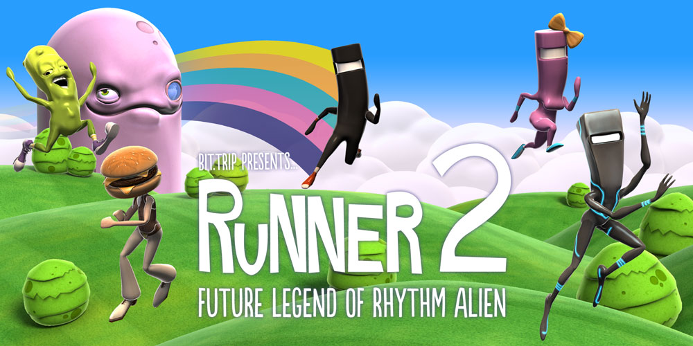 Nice Images Collection: Bit.Trip Presents Runner 2: Future Legend Of Rhythm Alien Desktop Wallpapers